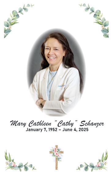 Cathy Schanzer Memorial Prayer Service 062525